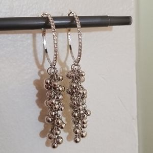 Dangle  silver earrings